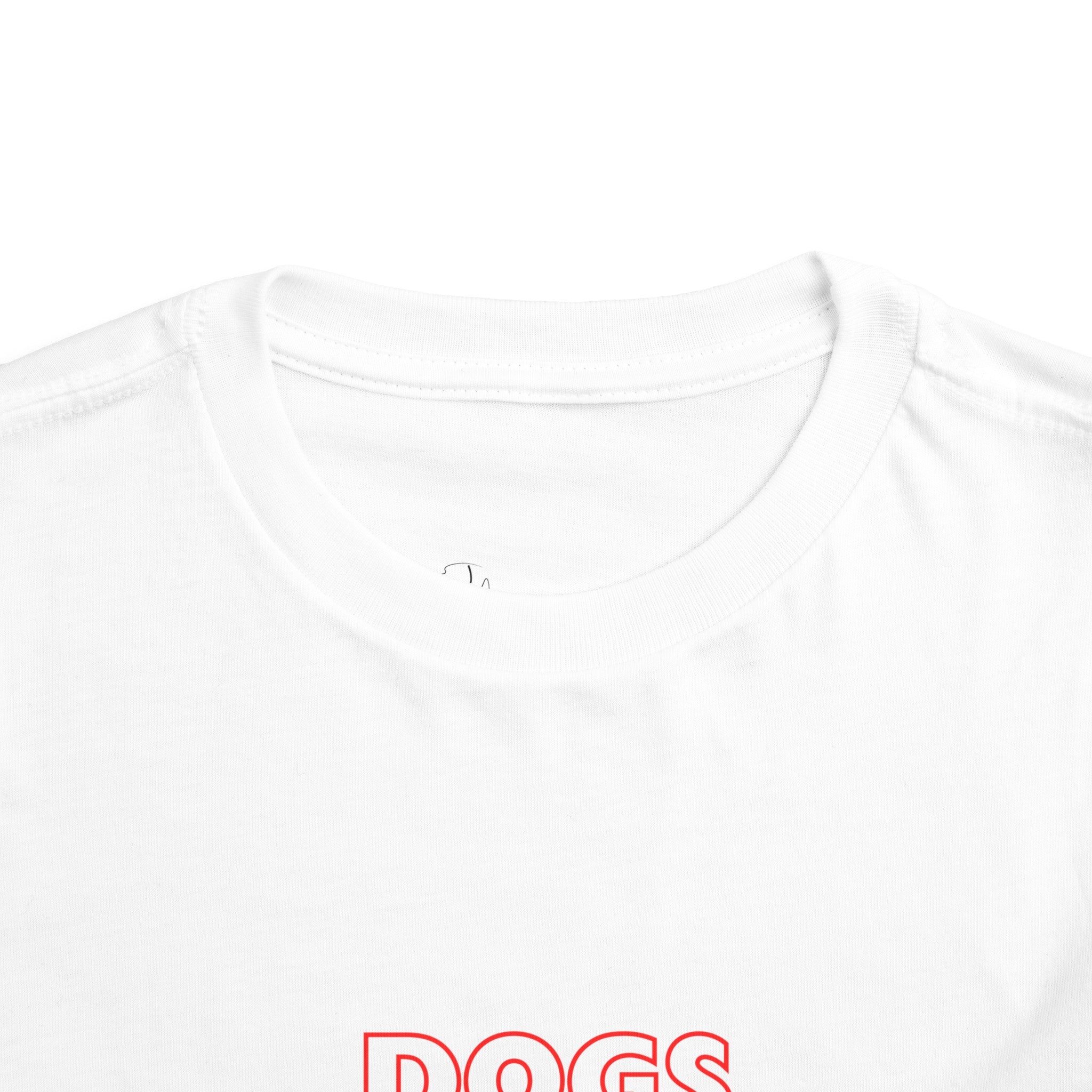 Dogs Toddler Short Sleeve Tee