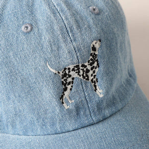 Dalmatian Dog Embroidered Cap