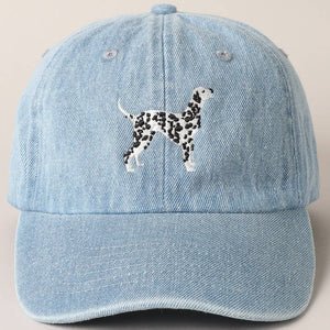 Dalmatian Dog Embroidered Cap